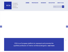 Tablet Screenshot of ecia.net