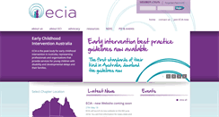 Desktop Screenshot of ecia.org.au